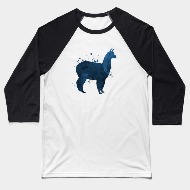 Llama Baseball T-Shirt by TheJollyMarten